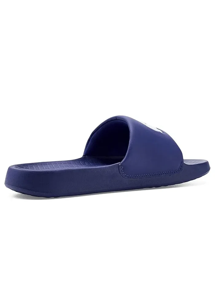 Шлепанцы с мягкой стелькой Serve Slides 1.0 Lacoste — изображение 3 из 4, белый/зеленый