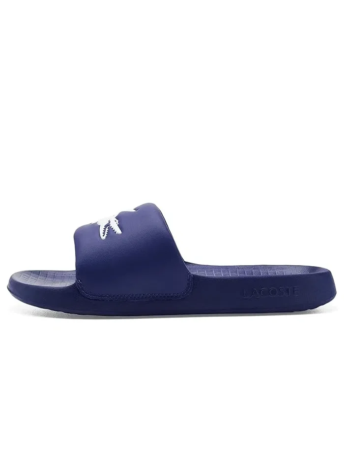 Шлепанцы с мягкой стелькой Serve Slides 1.0 Lacoste — изображение 4 из 4, белый/зеленый
