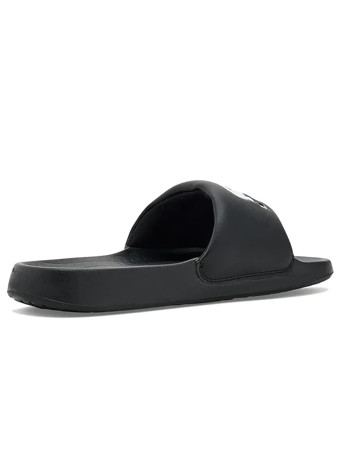 Шлепанцы Serve Slides 1.0 Lacoste — изображение 3 из 4, черный/белый