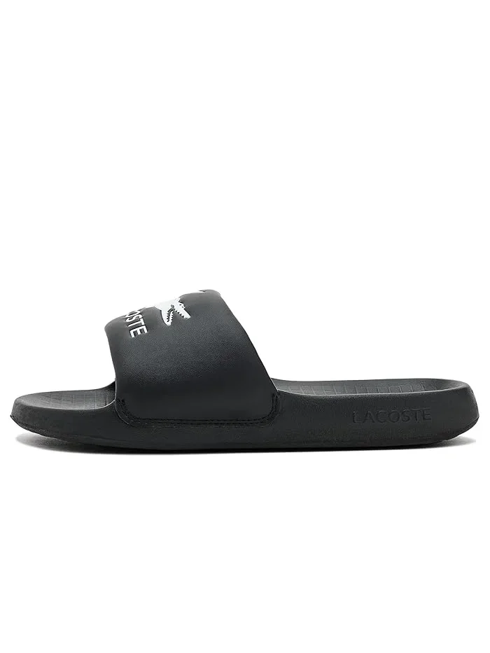 Шлепанцы Serve Slides 1.0 Lacoste — изображение 4 из 4, черный/белый
