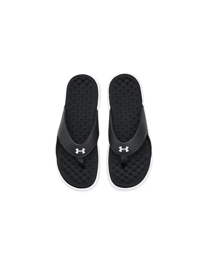 Шлепанцы Ignite Pro 8 Under Armour — изображение 2 из 4, черный/белый/белый