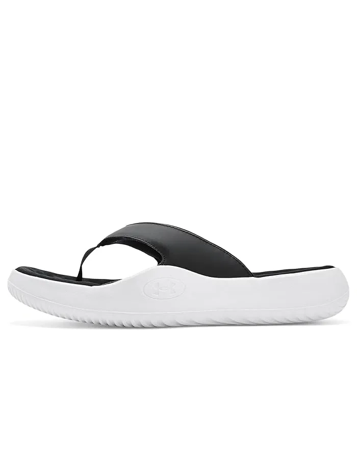 Шлепанцы Ignite Pro 8 Under Armour — изображение 4 из 4, черный/белый/белый