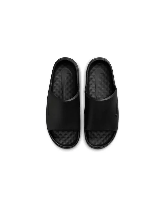 Сандалии-Шлепанцы с контурным дизайном Calm 2.0 Nike — изображение 2 из 4, черный/черный/черный