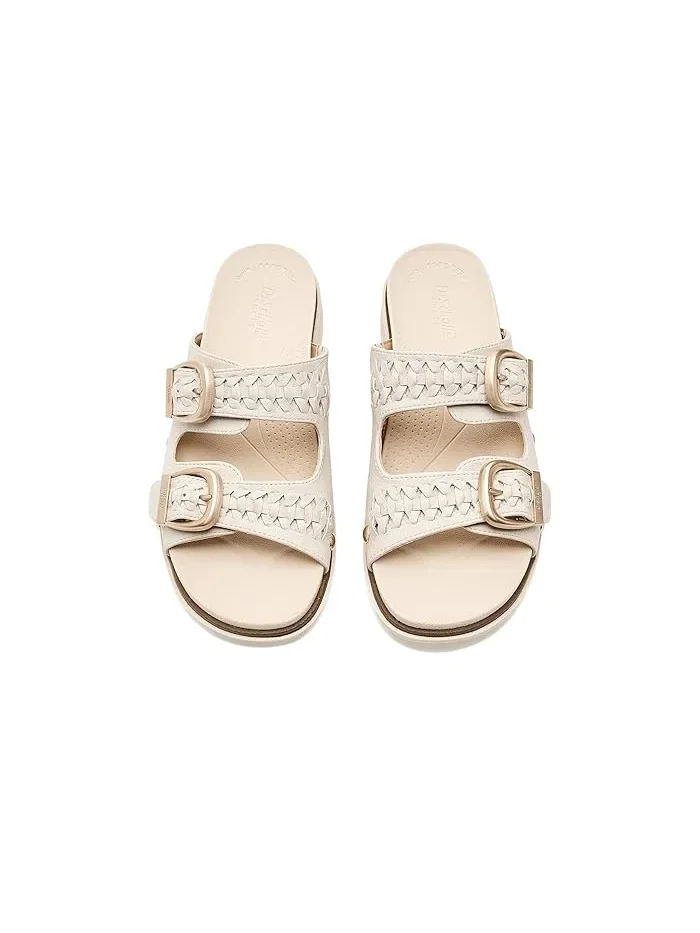 Сандалии-Шлепанцы с ремешками Palmdale Dr. Scholl's — изображение 2 из 4, бежевый