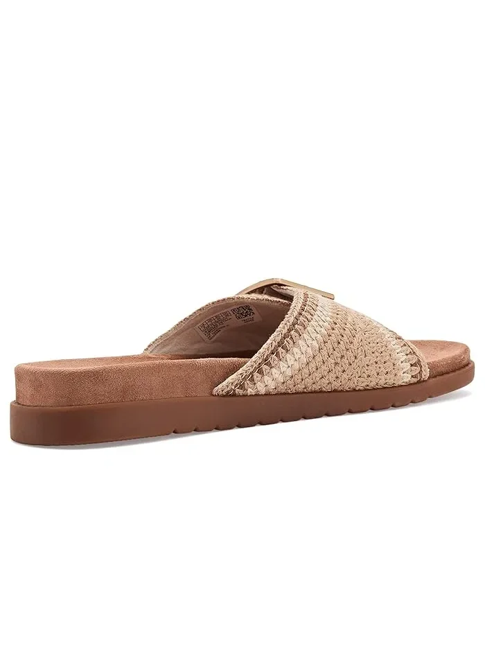 Сандалии-Шлепанцы с ремешком Marin TOMS — изображение 3 из 4, темный бежевый