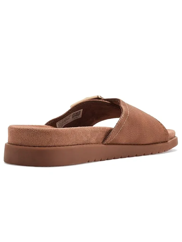 Сандалии-Шлепанцы с вязаным верхом Marin TOMS — изображение 3 из 4, коричневый