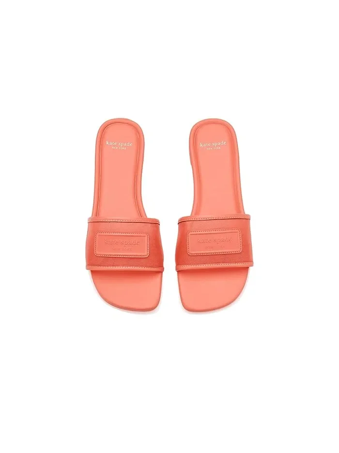 Сандалии-Шлепанцы Breezy Slide Kate Spade New York, Melon Ball — изображение 2 из 4, дыня