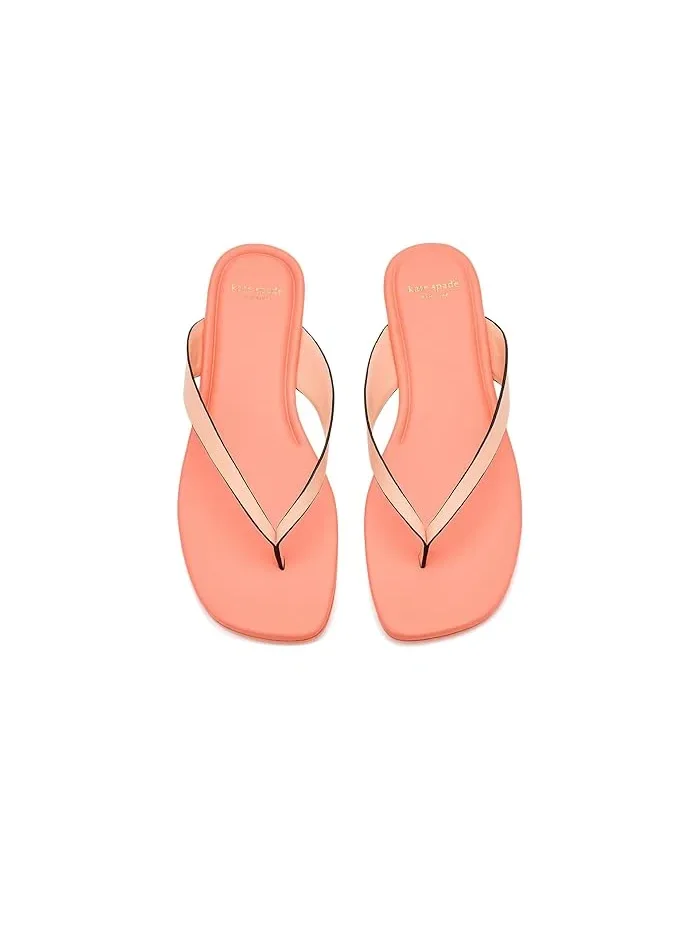 Сандалии шлепанцы SANDIE Kate Spade New York — изображение 2 из 4, персиковый