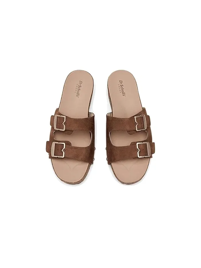 Сандалии платформа Win Flex Slide Dr. Scholl's — изображение 2 из 4, желтый