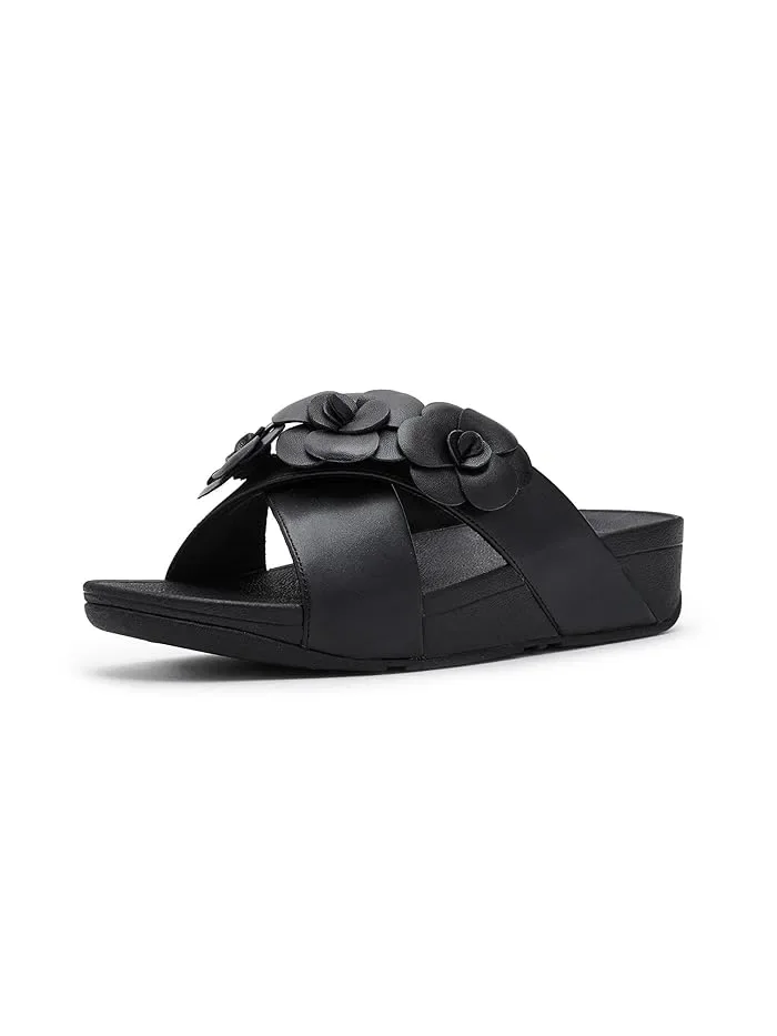 Шлепанцы с цветочным дизайном Lulu Flower Cross FitFlop