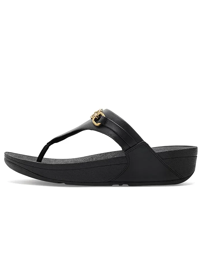 Сандалии с квадратной цепью Lulu FitFlop — изображение 4 из 4, черный