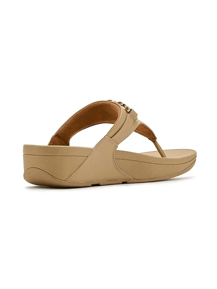 Сандалии с квадратной цепочкой Lulu FitFlop — изображение 3 из 4, капучино