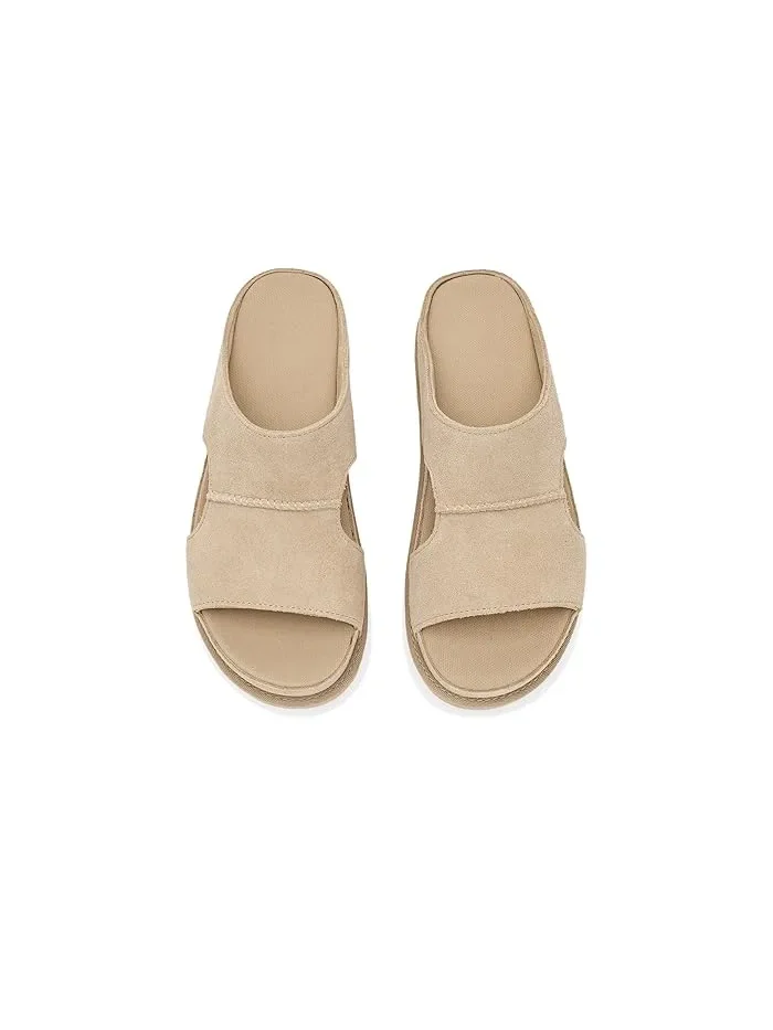 Сандалии UGG Goldenstar Hi Cutout Slide — изображение 2 из 4, бежевый