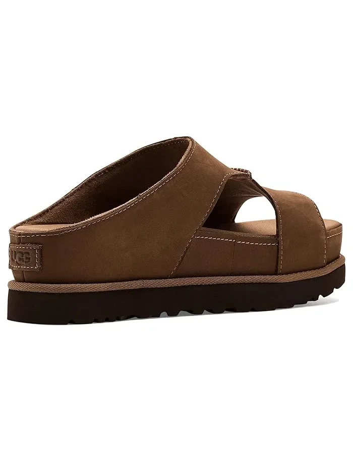 Шлепанцы Goldenstar Hi Cutout UGG — изображение 3 из 4, коричневый