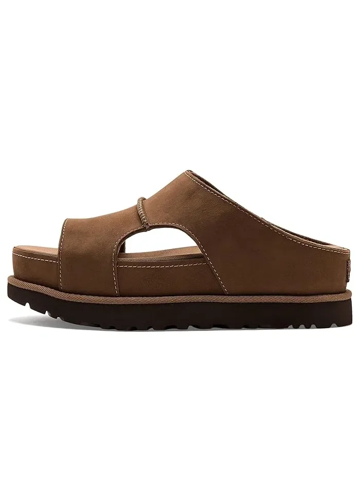 Шлепанцы Goldenstar Hi Cutout UGG — изображение 4 из 4, коричневый
