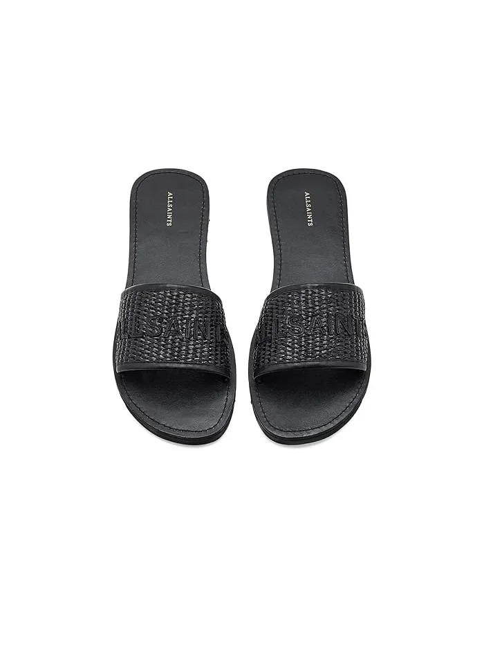 Сандалии Hoxton Slider AllSaints — изображение 2 из 4, черный