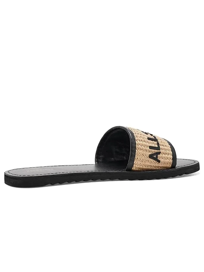 Сандалии Hoxton Slider AllSaints — изображение 3 из 4, черный/натуральный