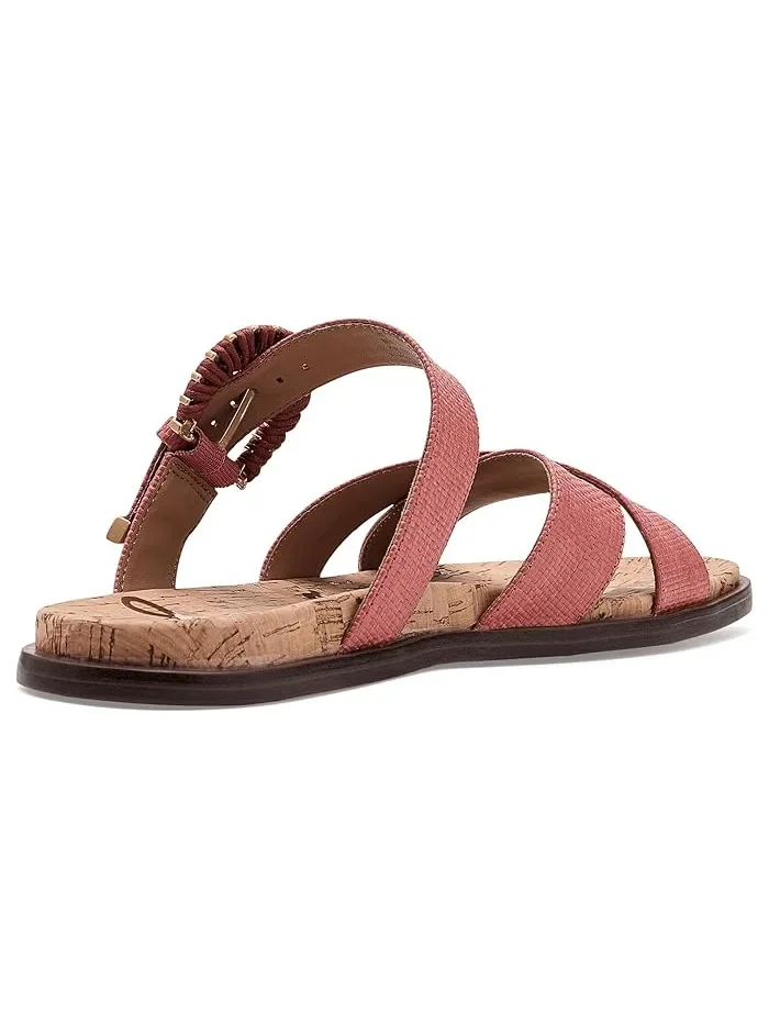 Сандалии Lucy Sam Edelman — изображение 3 из 4, розовый