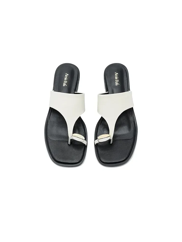 Сандалии с цепочкой Cece Thong Sandals Amie Rafa — изображение 2 из 4, коричневый
