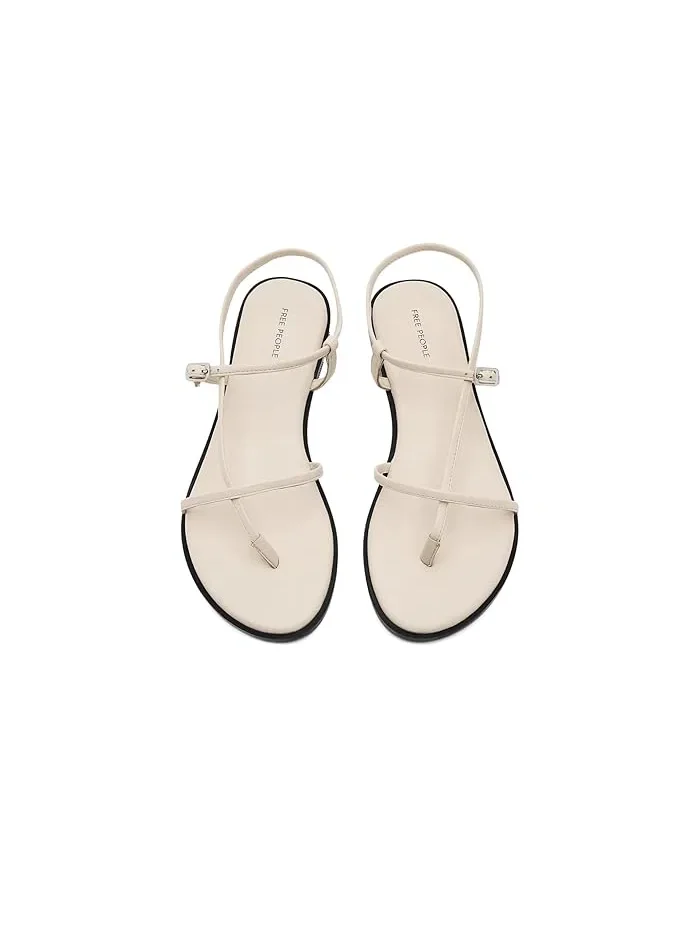 Сандалии с открытым носком Corsica Free People — изображение 2 из 4, кость