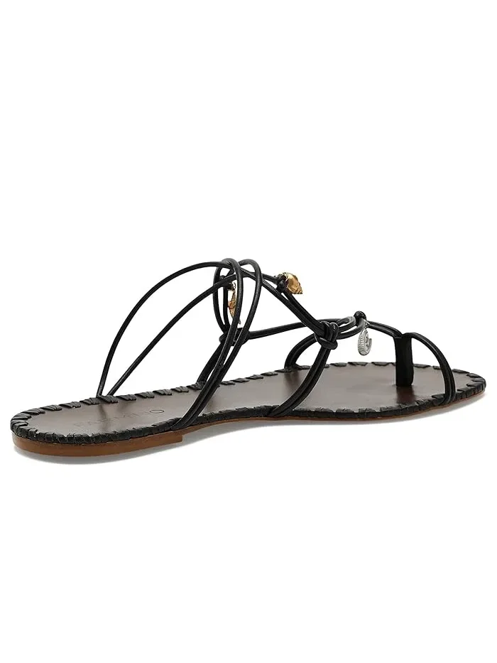 Сандалии с ремешками Sea Flat Sandals FARM Rio — изображение 3 из 4, черный