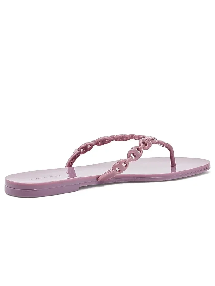Сандалии с цепочкой Gemini Link Tory Burch — изображение 3 из 4, сиреневый