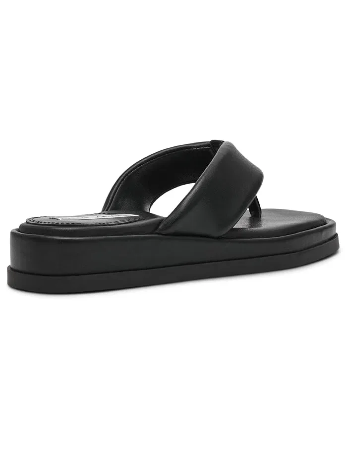 Сандалии с квадратным носком Bella Steve Madden — изображение 3 из 4, черный