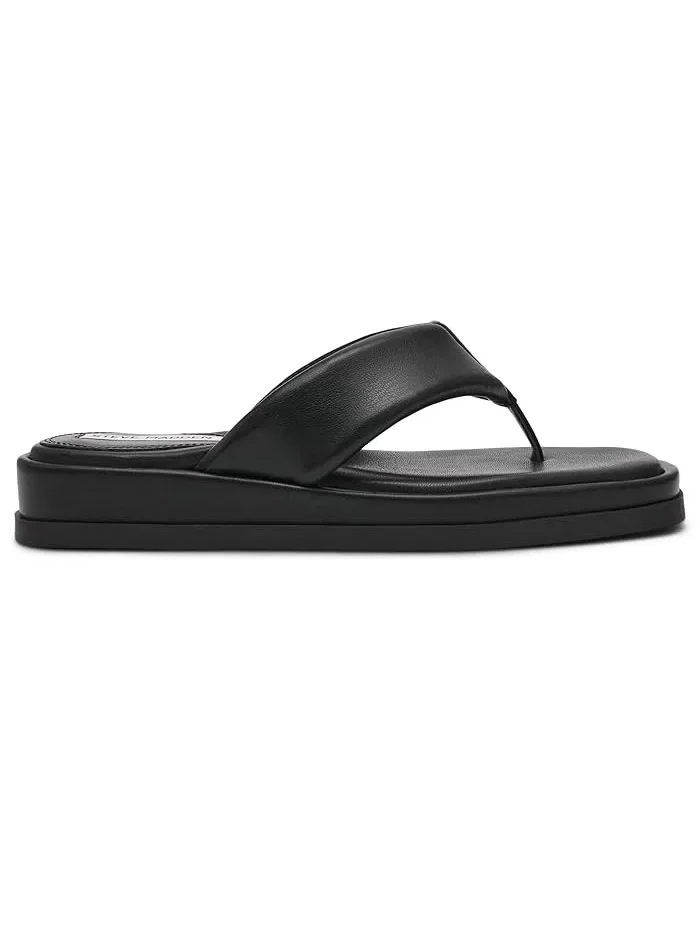 Сандалии с квадратным носком Bella Steve Madden — изображение 4 из 4, черный