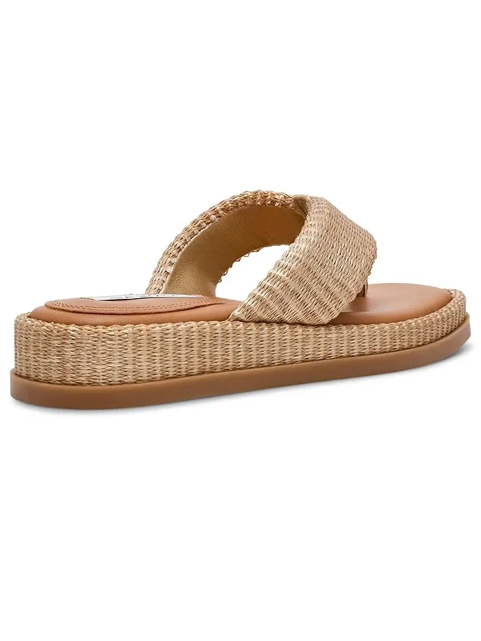 Сандалии с квадратным носком Bella Steve Madden — изображение 3 из 4, золотистый