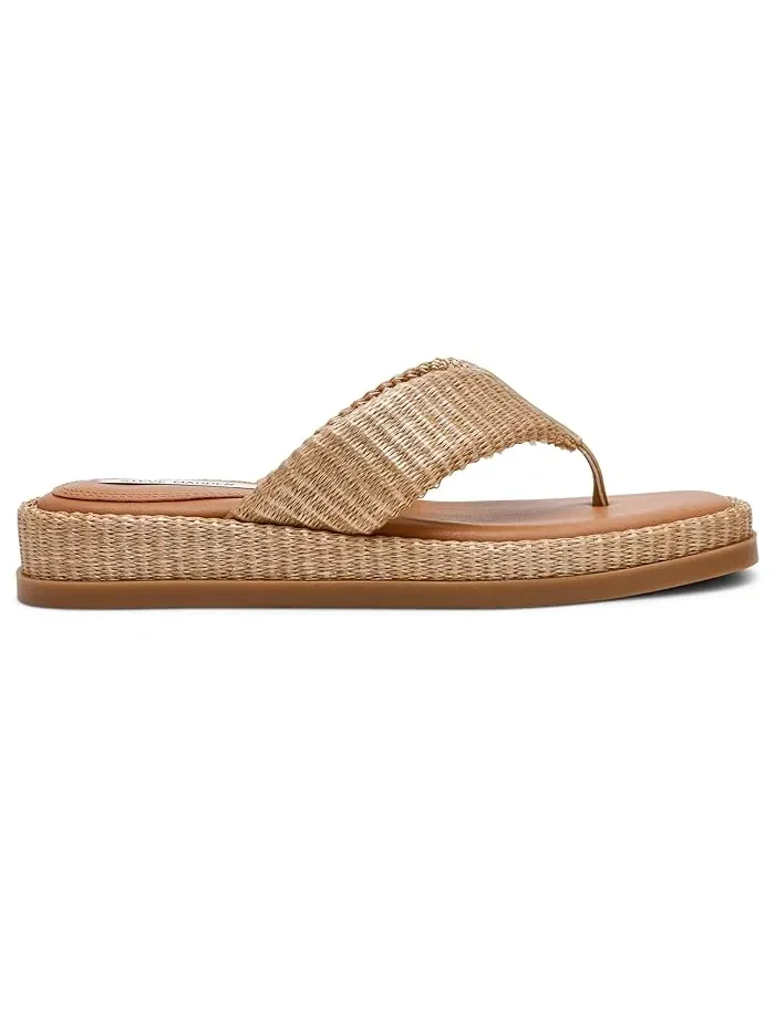 Сандалии с квадратным носком Bella Steve Madden — изображение 4 из 4, золотистый