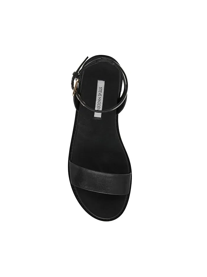 Сандалии с ремешком на щиколотке Dandi Steve Madden — изображение 2 из 4, черный