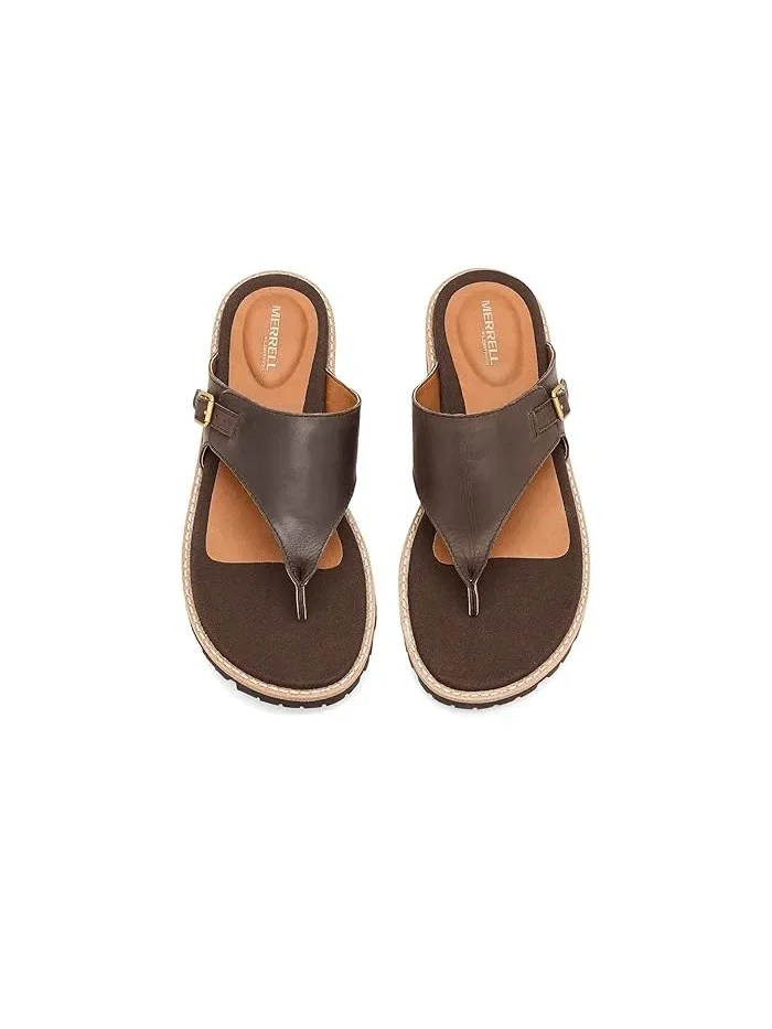 Сандалии женские Merrell Haven Post — изображение 2 из 4, коричневый