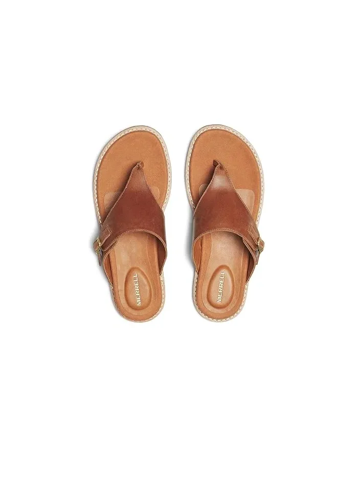 Сандалии кожаные Haven Post Merrell — изображение 2 из 4, карамель
