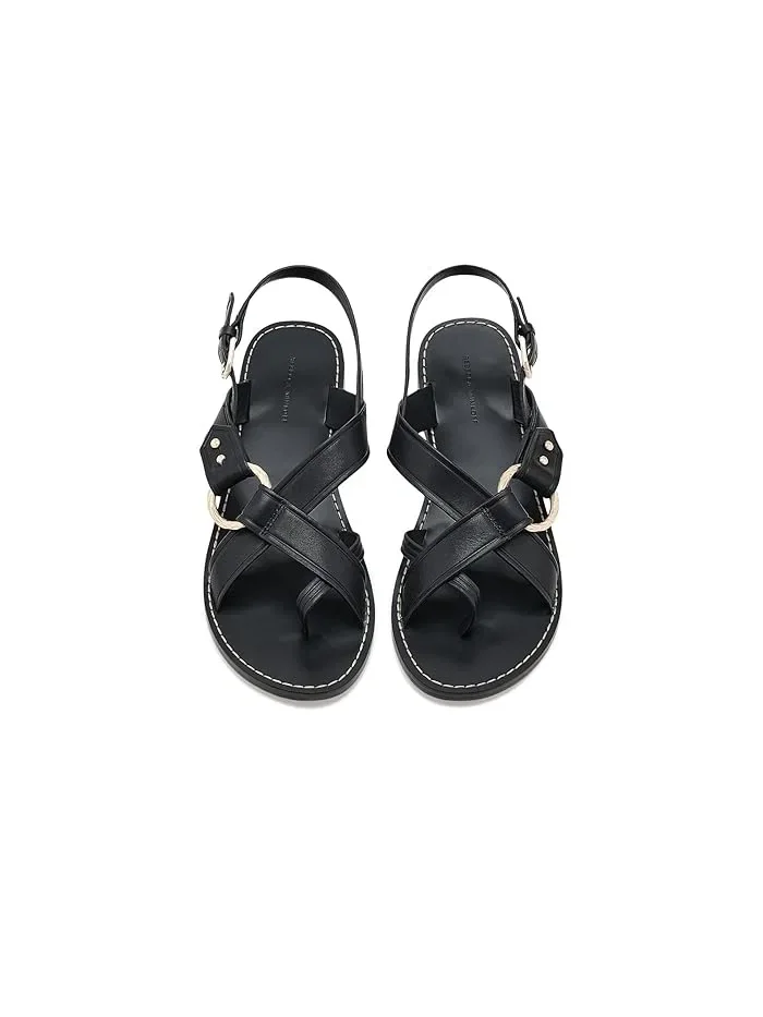 Сандалии с пряжкой Jayla Rebecca Minkoff — изображение 2 из 4, черный