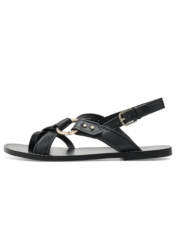 Сандалии с пряжкой Jayla Rebecca Minkoff — изображение 4 из 4, черный
