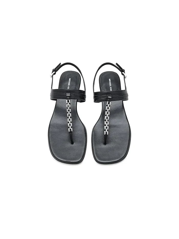 Сандалии с цепочкой Marcia MICHAEL Michael Kors — изображение 2 из 4, черный