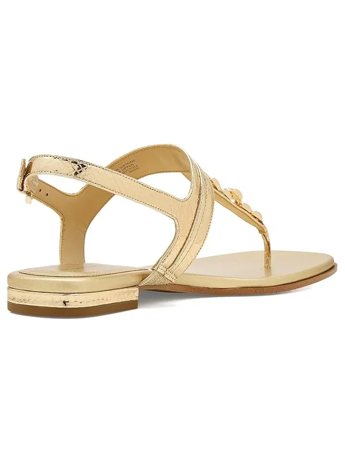 Сандалии Marcia Thong MICHAEL Michael Kors — изображение 3 из 4, бледный золотистый