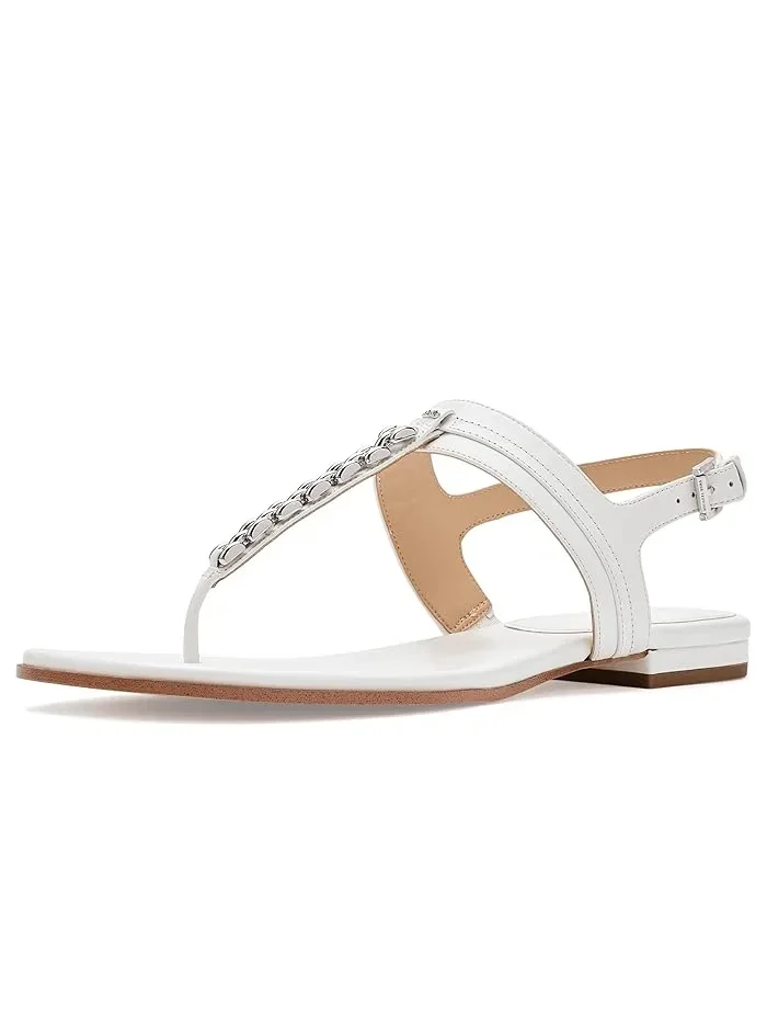 Сандалии с цепочкой Marcia MICHAEL Michael Kors — изображение 1 из 4, белый