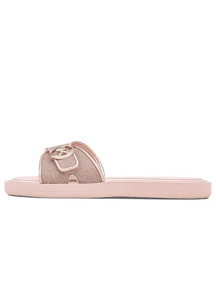 Сандалии с логотипом MK Mk Pool MICHAEL Michael Kors — изображение 4 из 4, черный