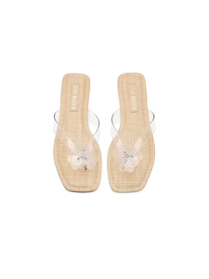 Сандалии с цветочным декором Tigerlily Steve Madden — изображение 2 из 4, прозрачный