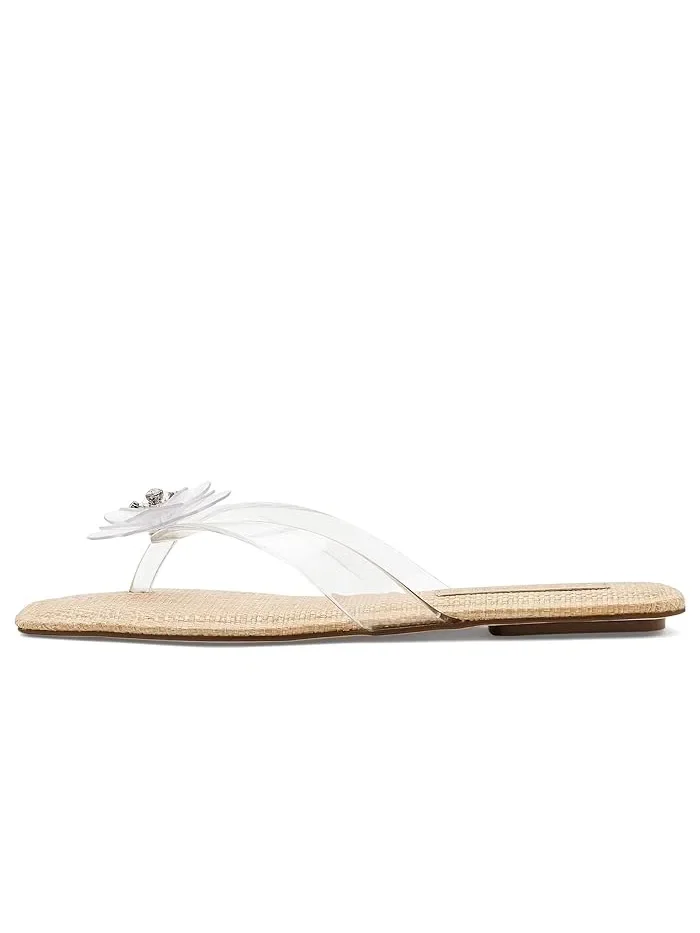 Сандалии с цветочным декором Tigerlily Steve Madden — изображение 4 из 4, прозрачный