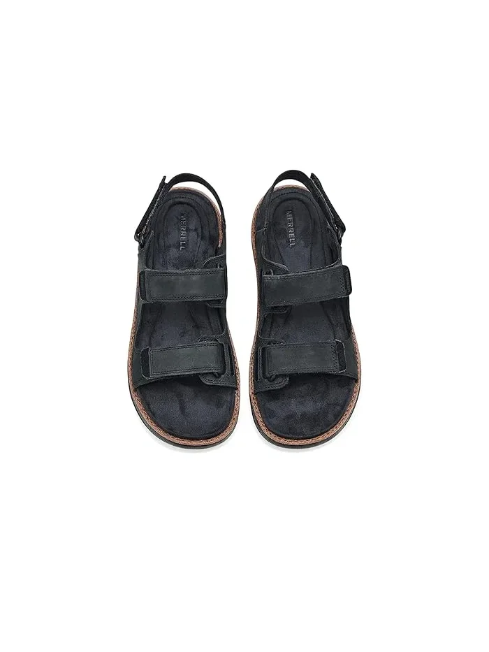 Сандалии на липучке Cove Leather Backstrap Merrell — изображение 2 из 4, черный