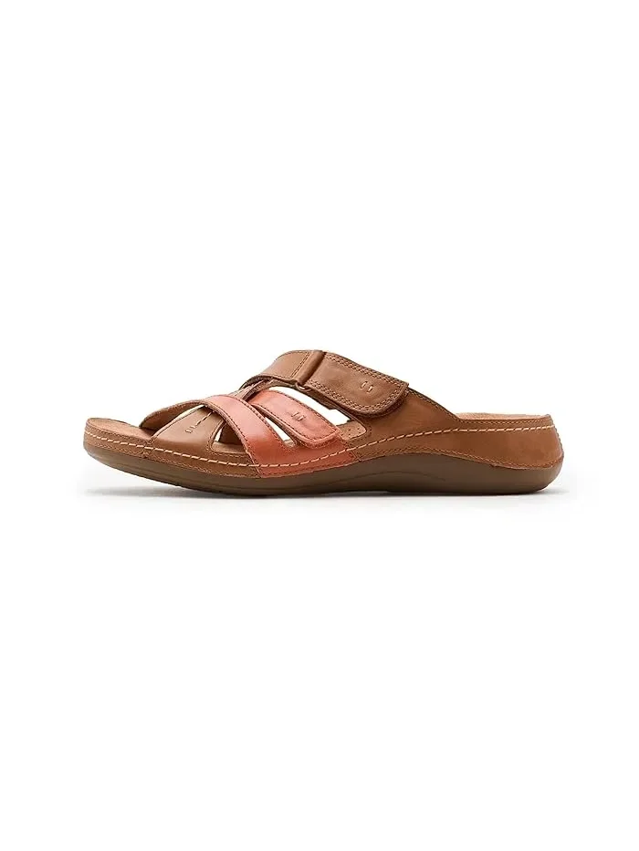 Сандалии на каблуке Cecily Slide Clarks — изображение 4 из 4, бежевый