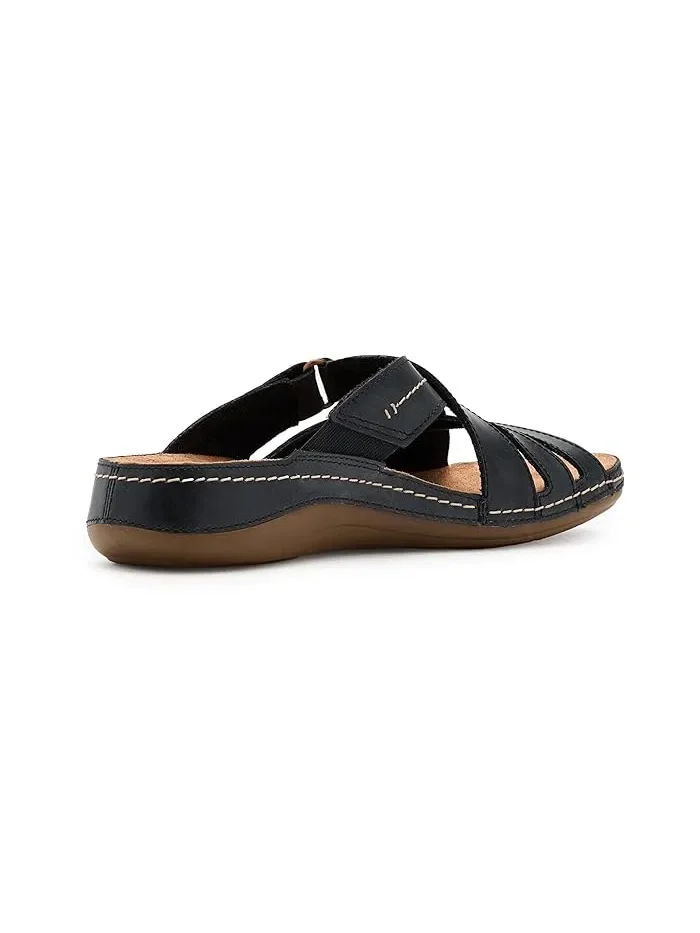 Сандалии с ремешком Cecily Slide Clarks — изображение 3 из 4, черный