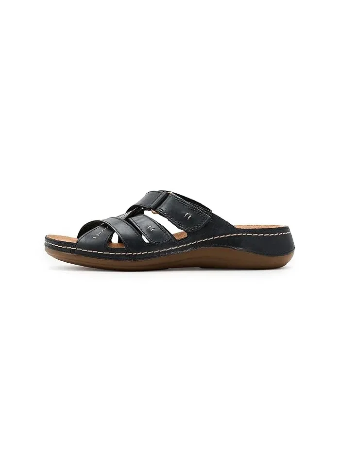Сандалии с ремешком Cecily Slide Clarks — изображение 4 из 4, черный