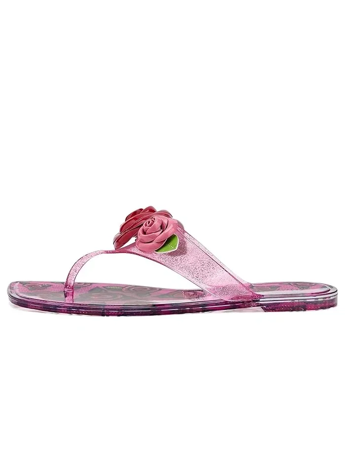 Сандалии цветочные Trenten Blue by Betsey Johnson — изображение 4 из 4, розовый