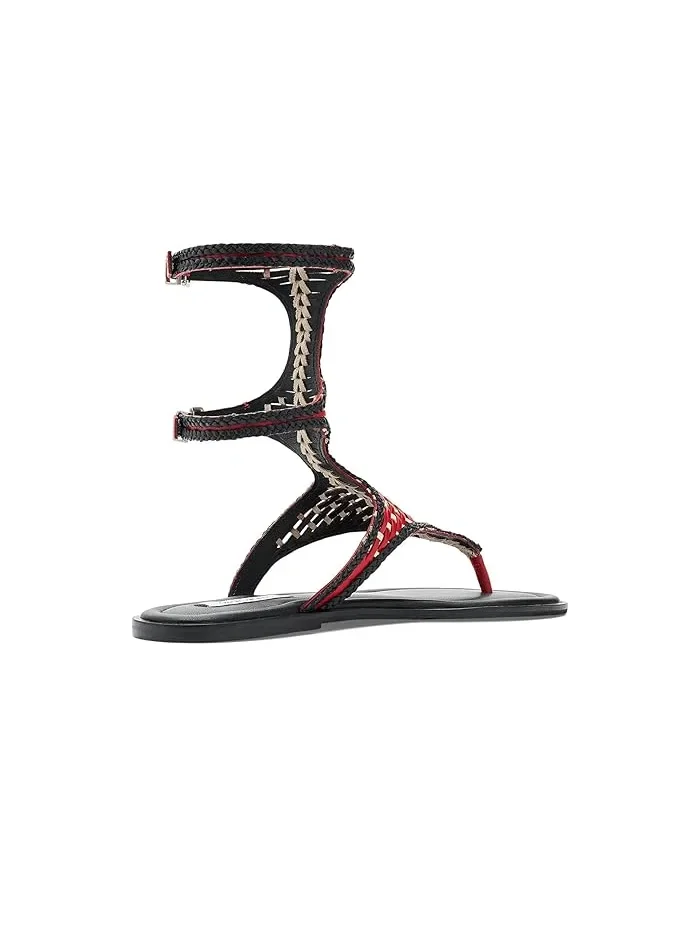 Сандалии гладиатор Bayley Steve Madden — изображение 3 из 4, красный/черный
