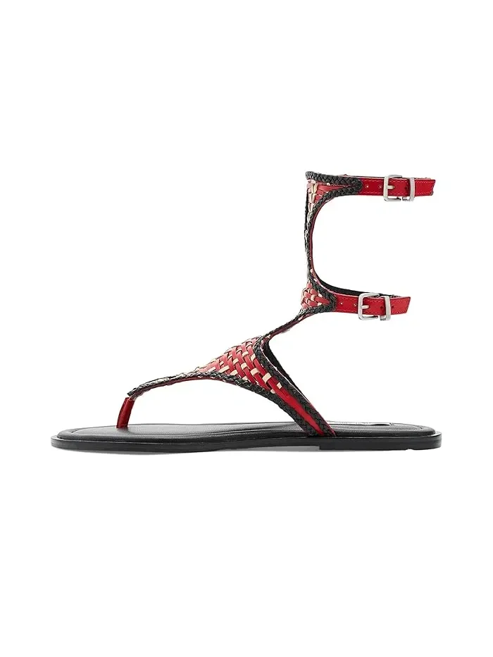 Сандалии гладиатор Bayley Steve Madden — изображение 4 из 4, красный/черный