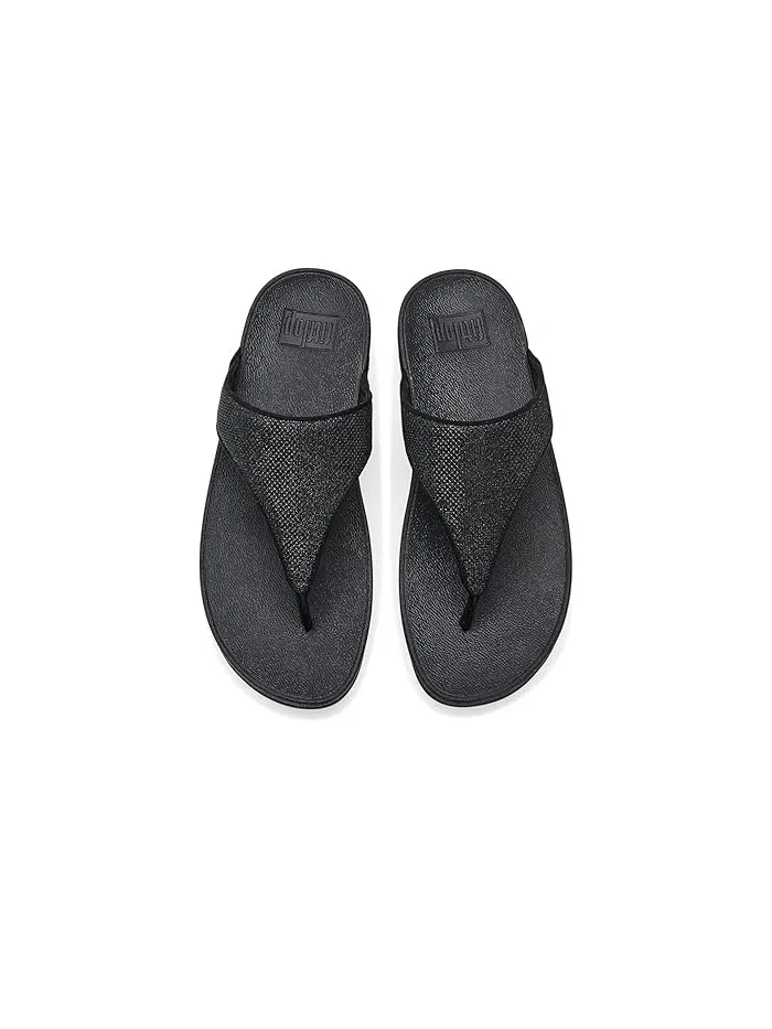 Сандалии с ремешком Lulu Shimmerglitz FitFlop — изображение 2 из 4, черный