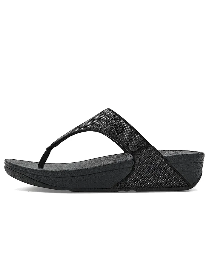 Сандалии с ремешком Lulu Shimmerglitz FitFlop — изображение 4 из 4, черный